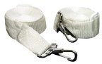 Adjustable Bimini Top Straps (pair)-White